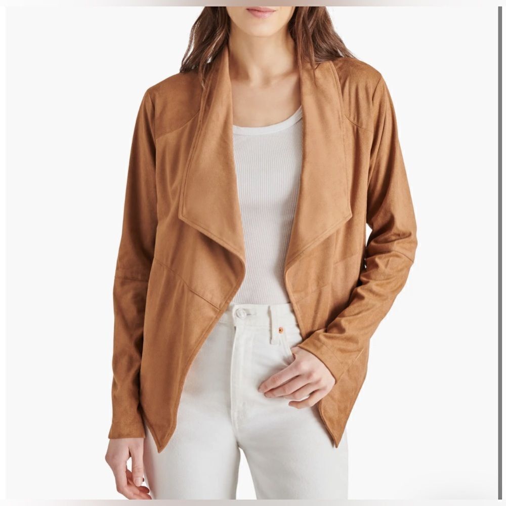 BB Dakota Wade Vegan Suede Jacket M